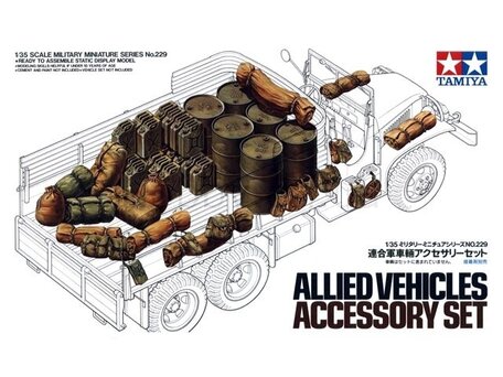 Tamiya Allied Vehicle Accessory Set 1:35