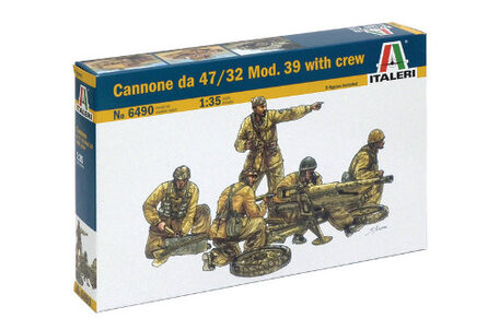 Italeri Cannone da 47 / 32 Mod. 39 with Crew 1:35