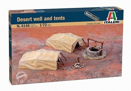 Italeri Desert Well and Tents 1:72