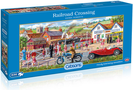 Gibsons Railroad Crossing