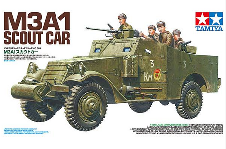 Tamiya M3A1 Scout Car 1:35