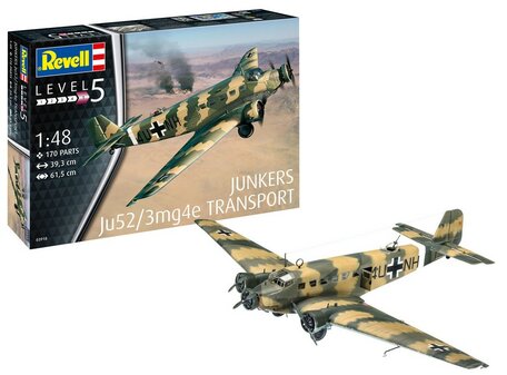 Revell Junkers Ju52/3m Transport 1:48
