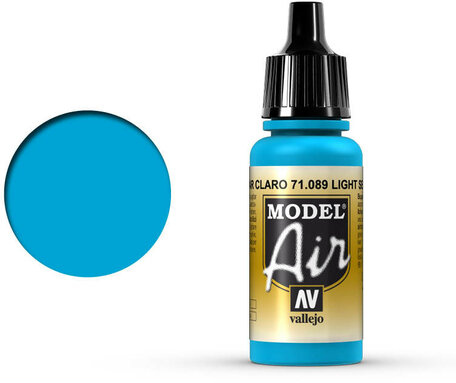 089. Vallejo Model Air: Light Sea Blue (71.089)