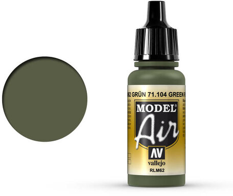 104. Vallejo Model Air: Green RLM62 (71.104)