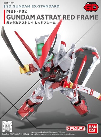 SD-EX: MBF-P02 Gundam Astray Red Frame