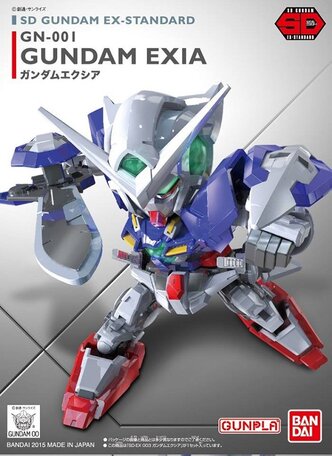 SD-EX: GN-001 Exia Gundam