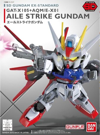 SD-EX: GAT-X105+AQM/E-X01 Aile Strike Gundam