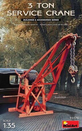 MiniArt 3 Ton Service Crane 1:35