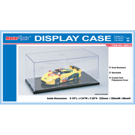 Display Case: 23,2 x 12,0 x 8,6 cm