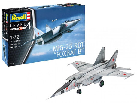 Revell MiG-25 RBT Foxbat B 1:72