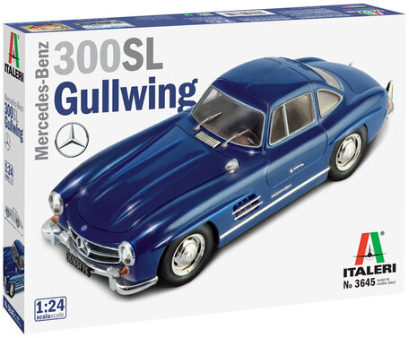 Italeri Mercedes Benz 300 SL Gullwing 1:24