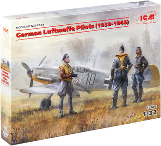 ICM 32101 German Luftwaffe Pilots (1939-1945) 1/32